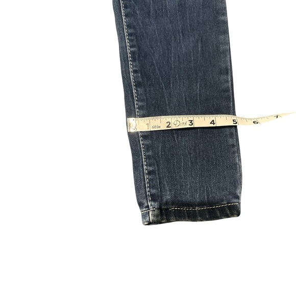 Amethyst Body Con Jeans Dark Blue Skinny Denim - Picture 3 of 5